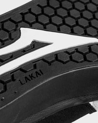 Manchester - White Suede Black Black