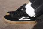 Cambridge - Schwarz/Gummi-Wildleder