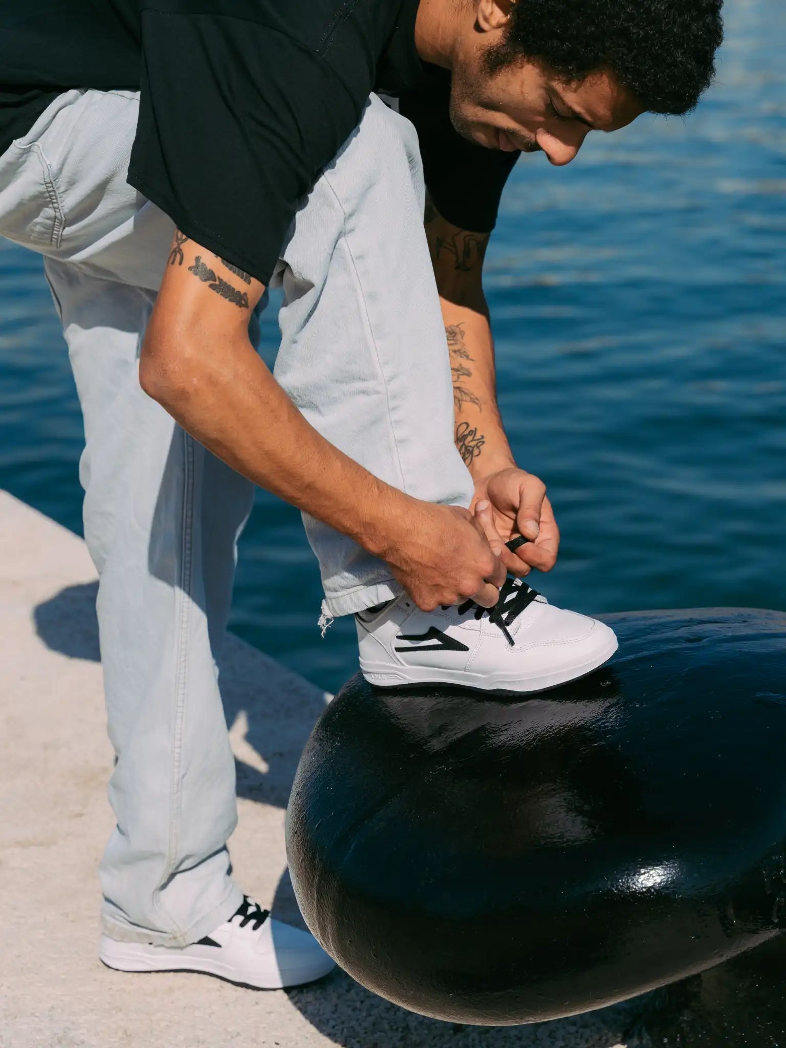 Newport HI - Black Suede – Lakai Europe