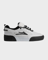Aran - White Leather Black