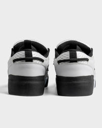 Aran - White Leather Black