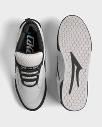 Aran - White Leather Black