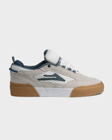 White Suede/Blue Gum