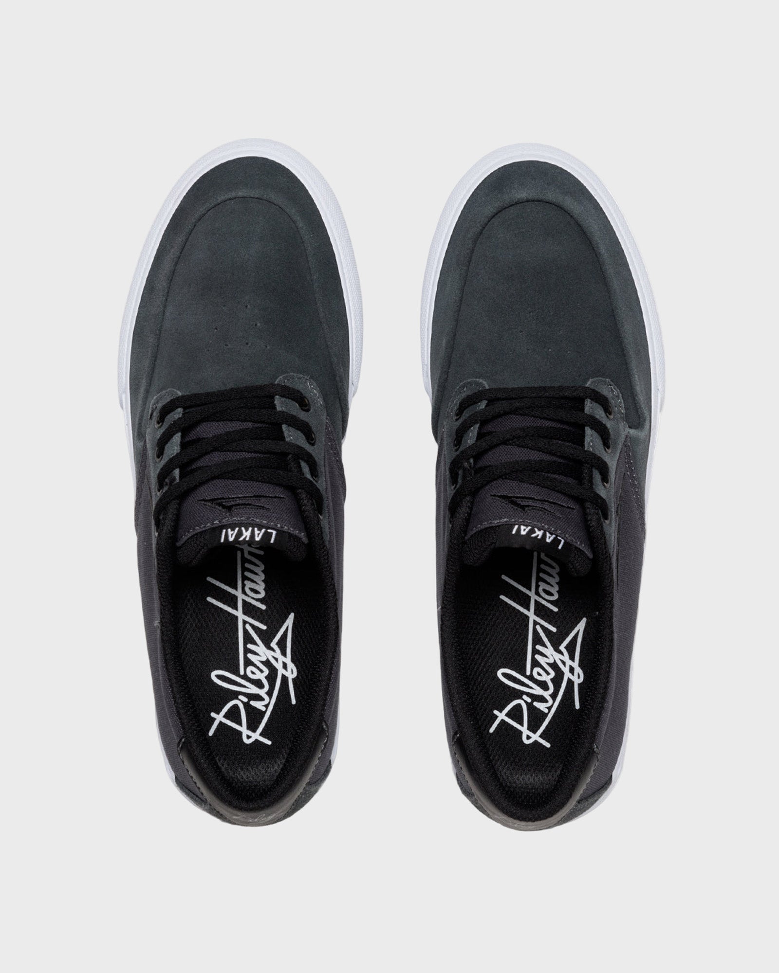 Riley 3 - Daim Anthracite