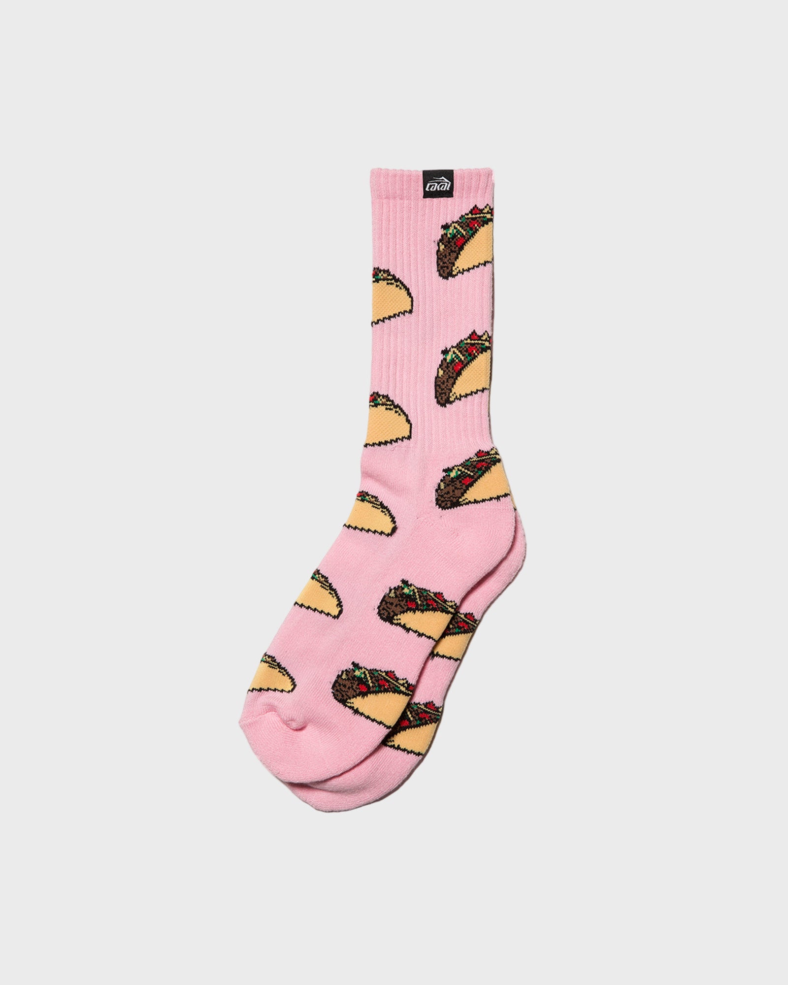 Taco Crew Sock - Pink