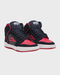 Telford Kids - Navy/Red Suede