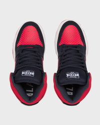 Telford Kids - Navy/Red Suede