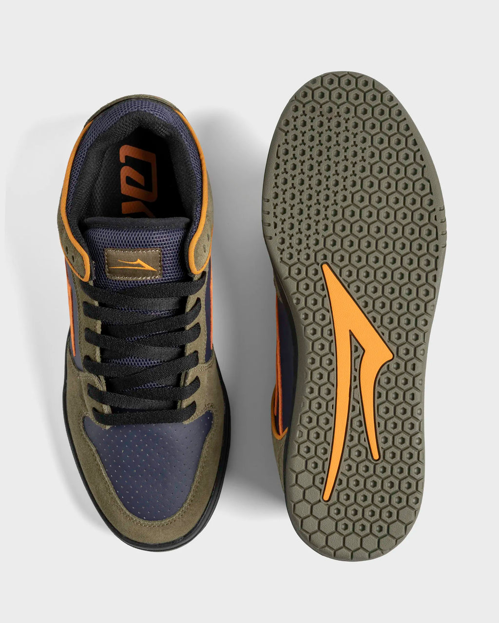 Telford Low - Piedra gris/Hiedra/Naranja