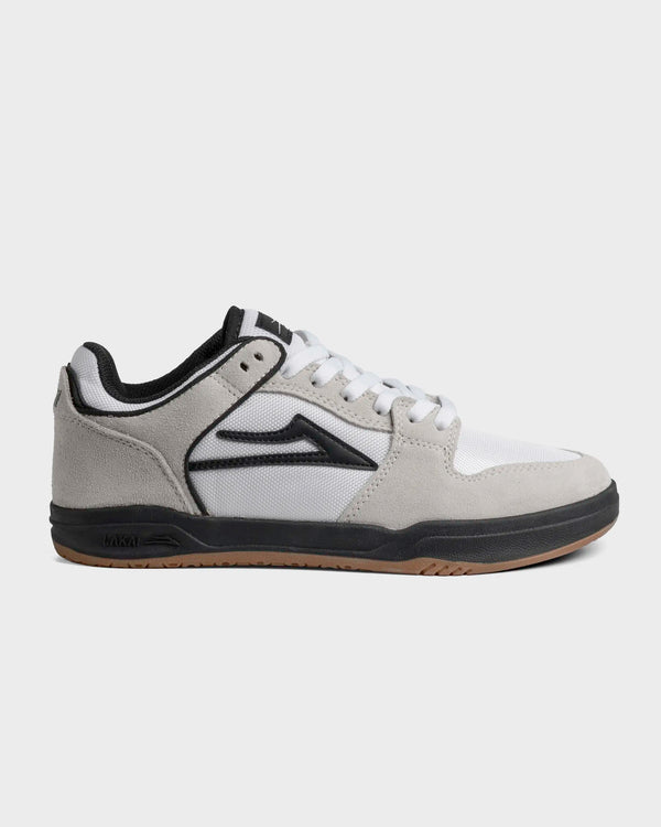 Telford Low - White Suede Cordura Black