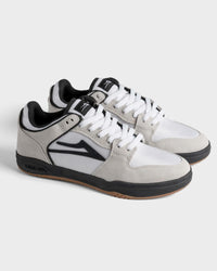 Telford Low - White Suede Cordura Black