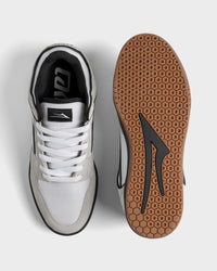 Telford Low - White Suede Cordura Black