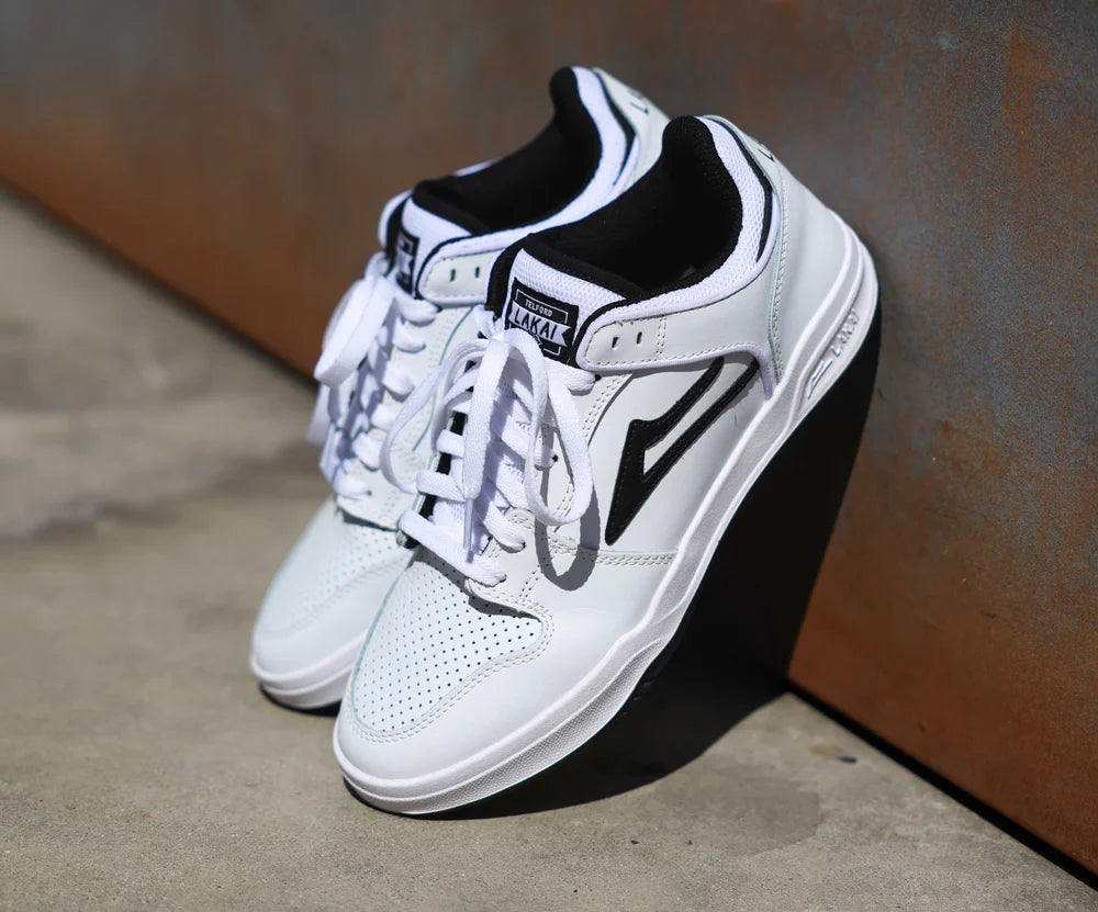 Telford Low - White/Black Leather – Lakai Europe